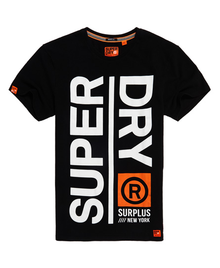 1st logo duo t-shirt vintage Herren von Trends Superdry