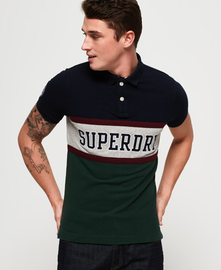 Superdry Classic International Applique Poloshirt superdry kopen in de aanbieding Superdry Classic International Applique Poloshirt superdry kopen in de aanbieding
