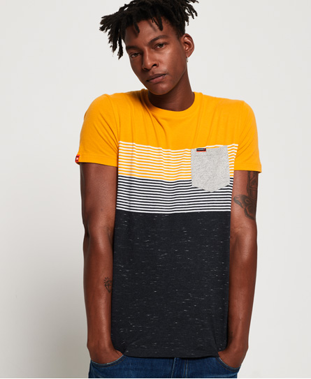 Superdry Miami Stripe Pocket T Shirt superdry kopen in de aanbieding