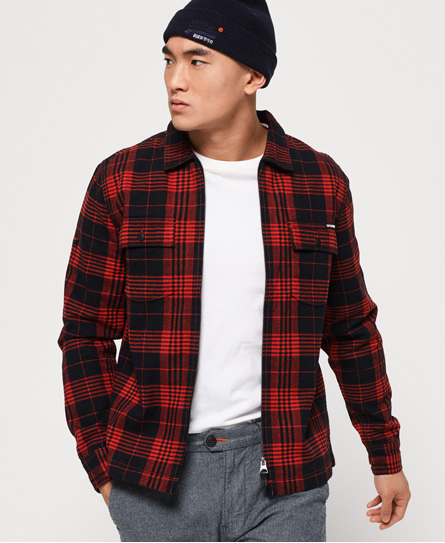 Superdry Rookie Harrington Overhemd superdry kopen in de aanbieding Superdry Rookie Harrington Overhemd superdry kopen in de aanbieding