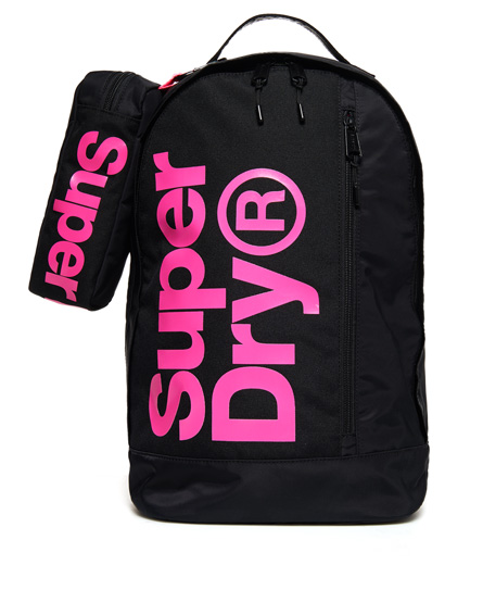 Superdry Academy Freshman Rugzak En Potloodetui superdry kopen in de aanbieding