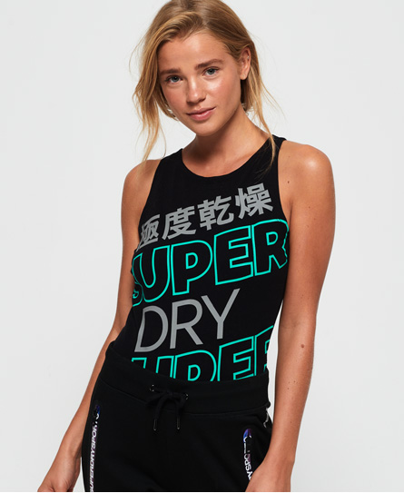 Superdry Super Sport Diagonal Bodysuit superdry kopen in de aanbieding