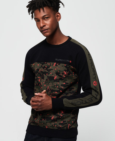 Superdry Trophy Camo Splat Sweatshirt Met Ronde Hals superdry kopen in de aanbieding Superdry Trophy Camo Splat Sweatshirt Met Ronde Hals superdry kopen in de aanbieding