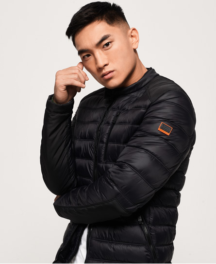 Superdry Gewatteerd Commuter Motorjack superdry kopen in de aanbieding