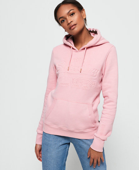 Superdry Vintage Logo Pastel Deboss Hoodie superdry kopen in de aanbieding Superdry Vintage Logo Pastel Deboss Hoodie superdry kopen in de aanbieding
