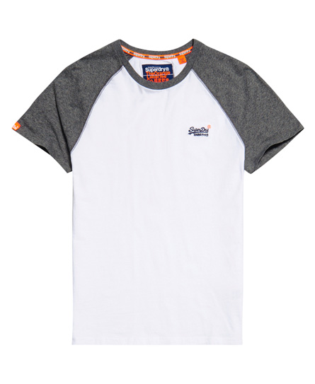 Superdry Orange Label Baseball T Shirt Met Korte Mouwen superdry kopen in de aanbieding
