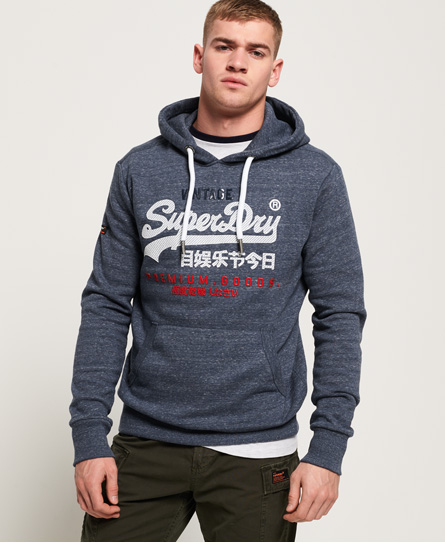 Superdry Premium Goods Tri Infill Hoodie superdry kopen in de aanbieding