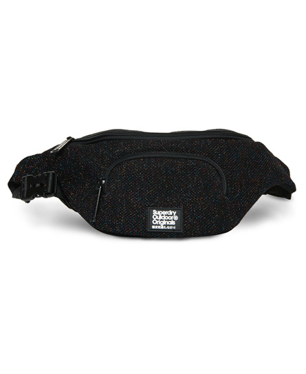 Sac banane en tricot métallique