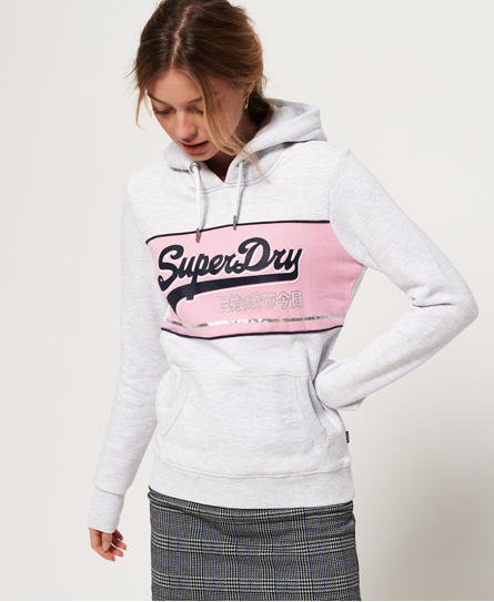 Superdry Vintage Logo Hoodie Met Kleurvlakken superdry kopen in de aanbieding Superdry Vintage Logo Hoodie Met Kleurvlakken superdry kopen in de aanbieding