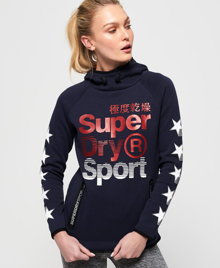 Superdry Gym Tech Superstars Hoodie superdry kopen in de aanbieding Superdry Gym Tech Superstars Hoodie superdry kopen in de aanbieding