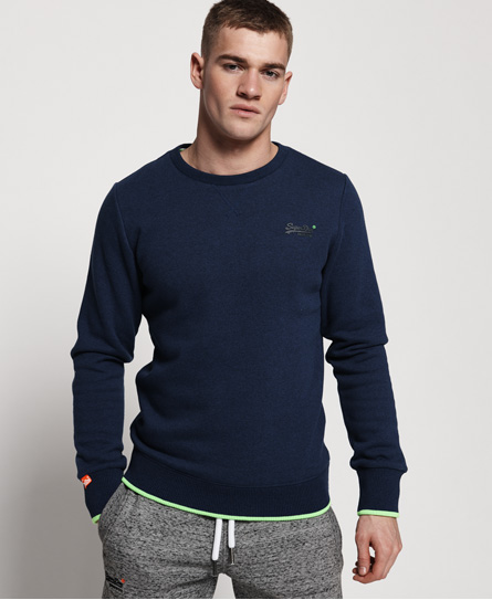 Superdry Orange Label Hyper Pop Sweatshirt Met Ronde Hals superdry kopen in de aanbieding
