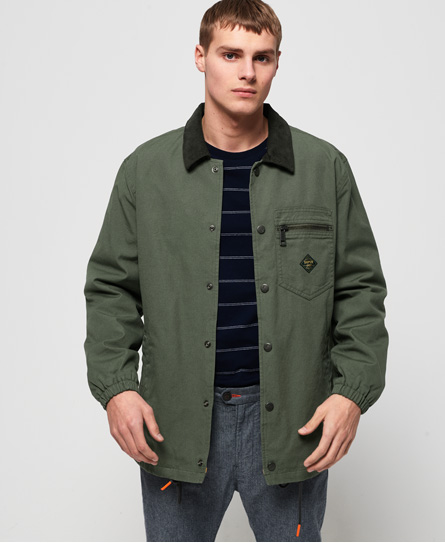 canvas coach jacket