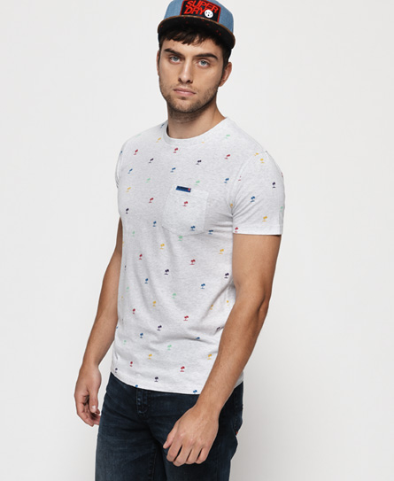 Superdry All Over Print Lite T Shirt Met Korte Mouwen superdry kopen in de aanbieding Superdry All Over Print Lite T Shirt Met Korte Mouwen superdry kopen in de aanbieding