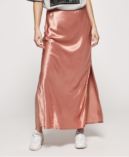 Superdry Jerry Satijnen Rok superdry kopen in de aanbieding