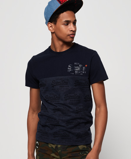 Superdry Vintage Logo Neon Panel T Shirt superdry kopen in de aanbieding