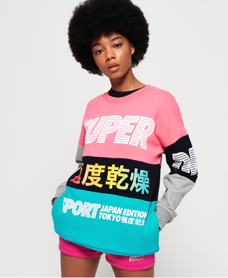 Superdry Japan Edition Sweatshirt Met Ronde Hals superdry kopen in de aanbieding