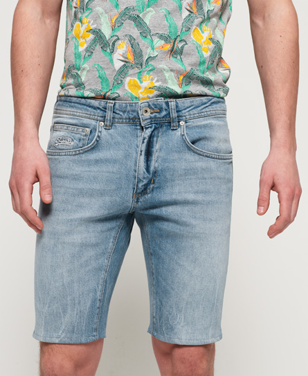 Click to view more detailed imagery on our partner's website Superdry Skinny Jean Shorts In Blue