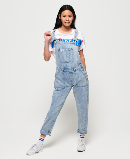 Superdry Denim Utility Tuinbroek superdry kopen in de aanbieding Superdry Denim Utility Tuinbroek superdry kopen in de aanbieding