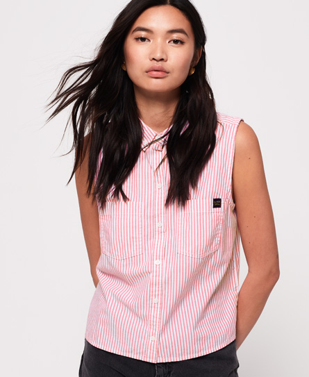 Superdry Makayla Gestreept Overhemd superdry kopen in de aanbieding Superdry Makayla Gestreept Overhemd superdry kopen in de aanbieding