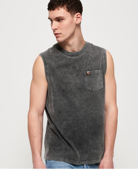 Superdry Surplus Goods Oversized Hemd Met Zak superdry kopen in de aanbieding