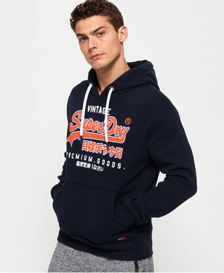 Superdry Premium Goods Outline Hoodie superdry kopen in de aanbieding