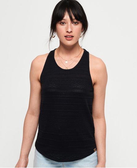 Superdry Leya Textured Hemdtopje superdry kopen in de aanbieding