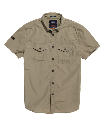 Superdry Rookie Overhemd Met Korte Mouwen superdry kopen in de aanbieding