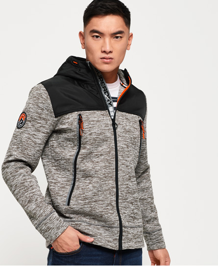 Superdry Mountain Tech Hoodie Met Rits superdry kopen in de aanbieding