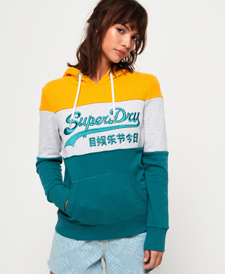 Superdry Vintage Logo High Build Embroidered Hoodie In Multiple Colors