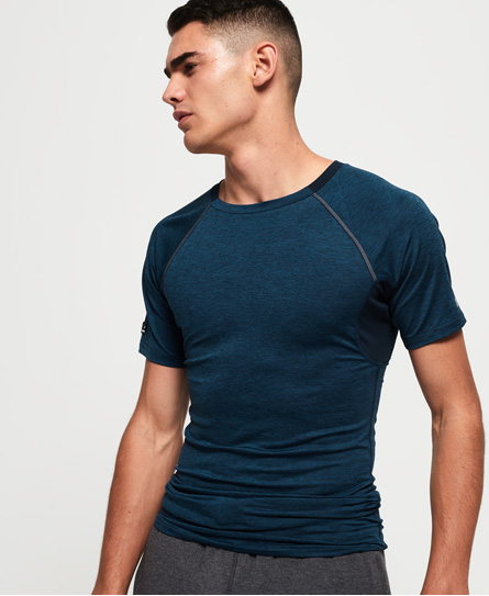 Superdry Sport Athletic T Shirt Met Inzetstukken superdry kopen in de aanbieding