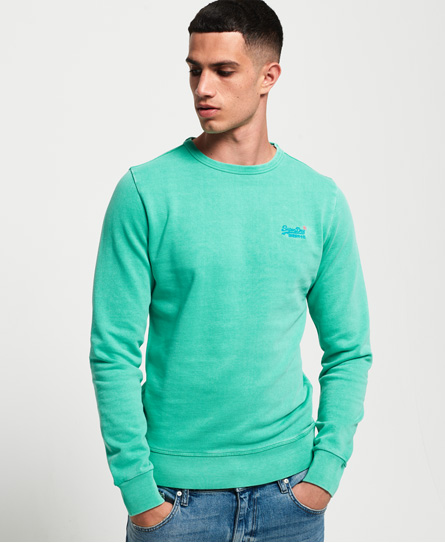 Superdry Orange Label Pastel Line Sweatshirt Met Ronde Hals superdry kopen in de aanbieding