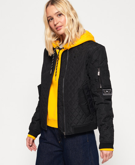 Superdry Exene Quilt Bomberjack superdry kopen in de aanbieding