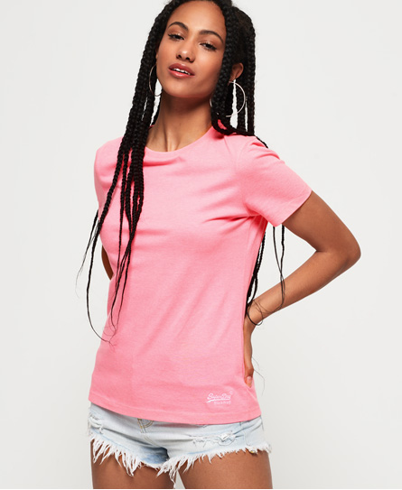 Superdry Orange Label T Shirt Met Ronde Hals superdry kopen in de aanbieding