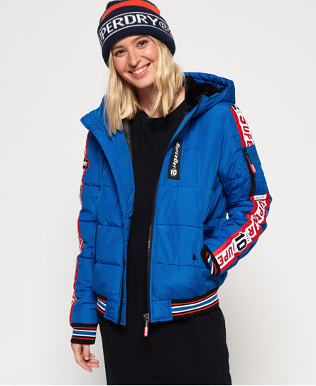 Superdry Gewatteerde Collab Gravity Jas superdry kopen in de aanbieding