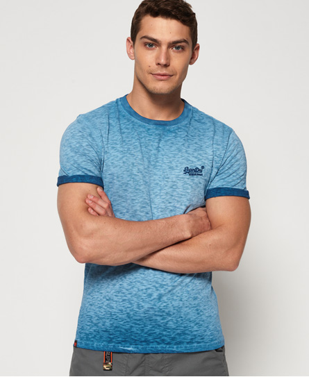 Superdry Orange Label Low Roller T Shirt superdry kopen in de aanbieding