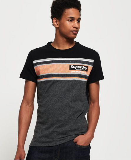 Superdry Retro T Shirt Met Strepen superdry kopen in de aanbieding