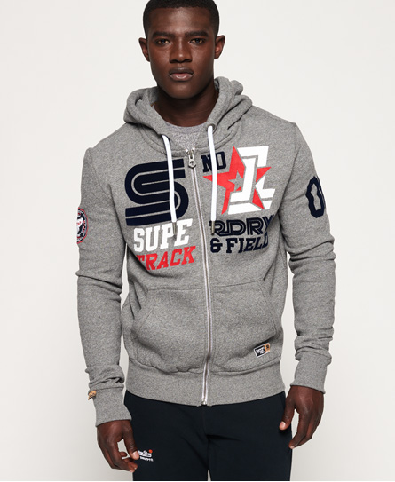 Superdry Split Track Hoodie Met Rits superdry kopen in de aanbieding Superdry Split Track Hoodie Met Rits superdry kopen in de aanbieding