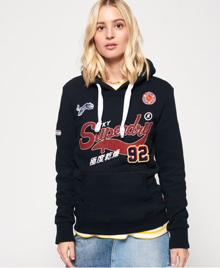 Superdry Jaime Patch Hoodie superdry kopen in de aanbieding Superdry Jaime Patch Hoodie superdry kopen in de aanbieding