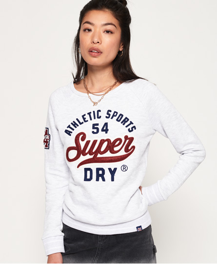 Superdry Hayden Sweatshirt Met Ronde Hals superdry kopen in de aanbieding