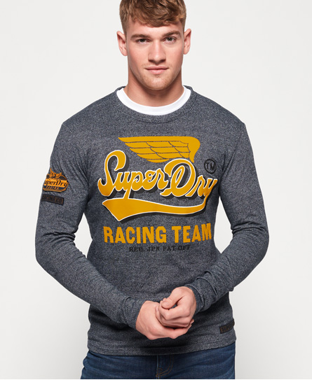Superdry Famous Flyers T Shirt Met Lange Mouwen superdry kopen in de aanbieding