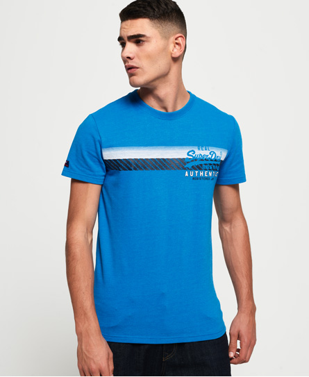Superdry Vintage Authentic Chest Stripe T Shirt superdry kopen in de aanbieding