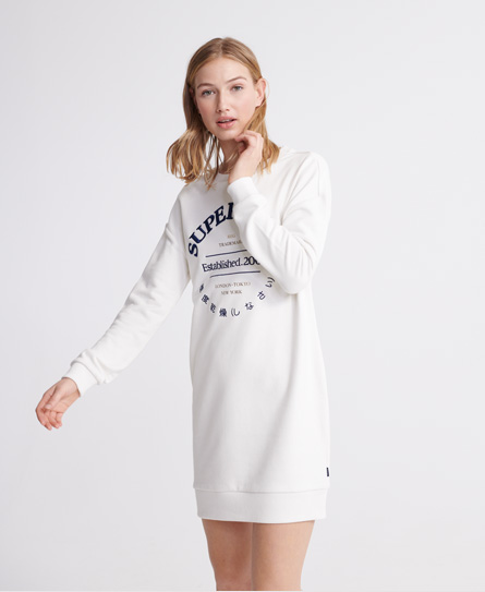 superdry sweat dress sale