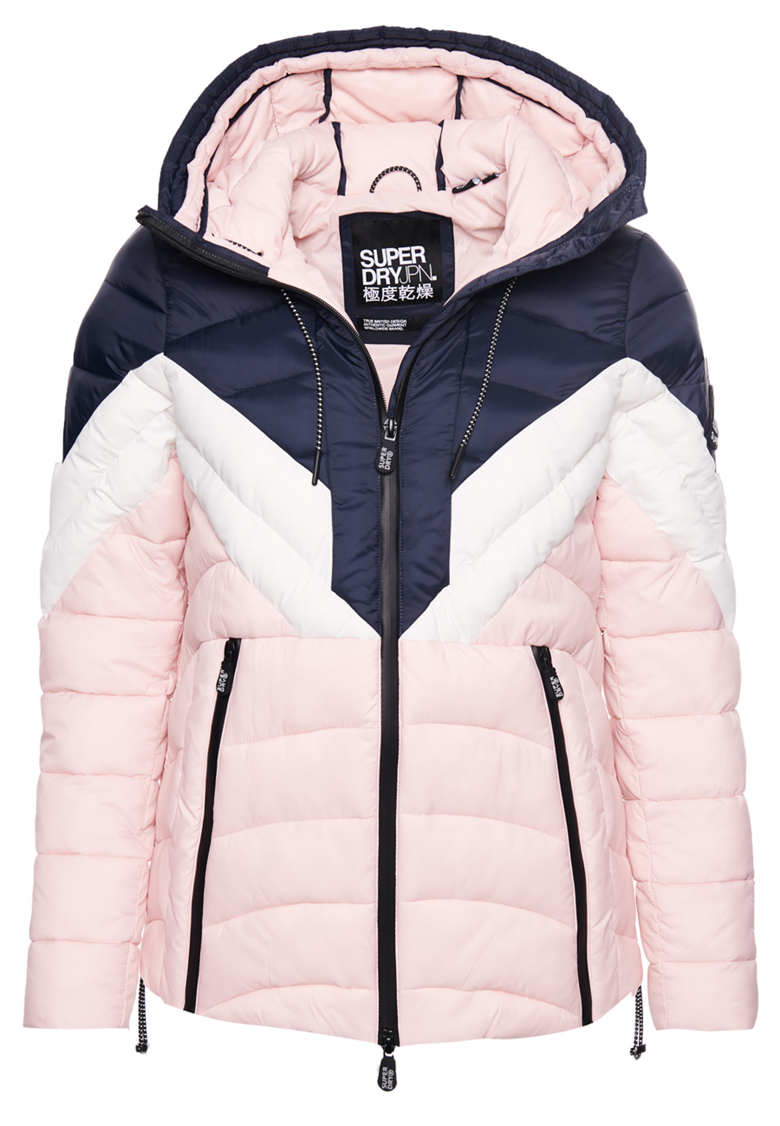 superdry colour block eclipse jacket