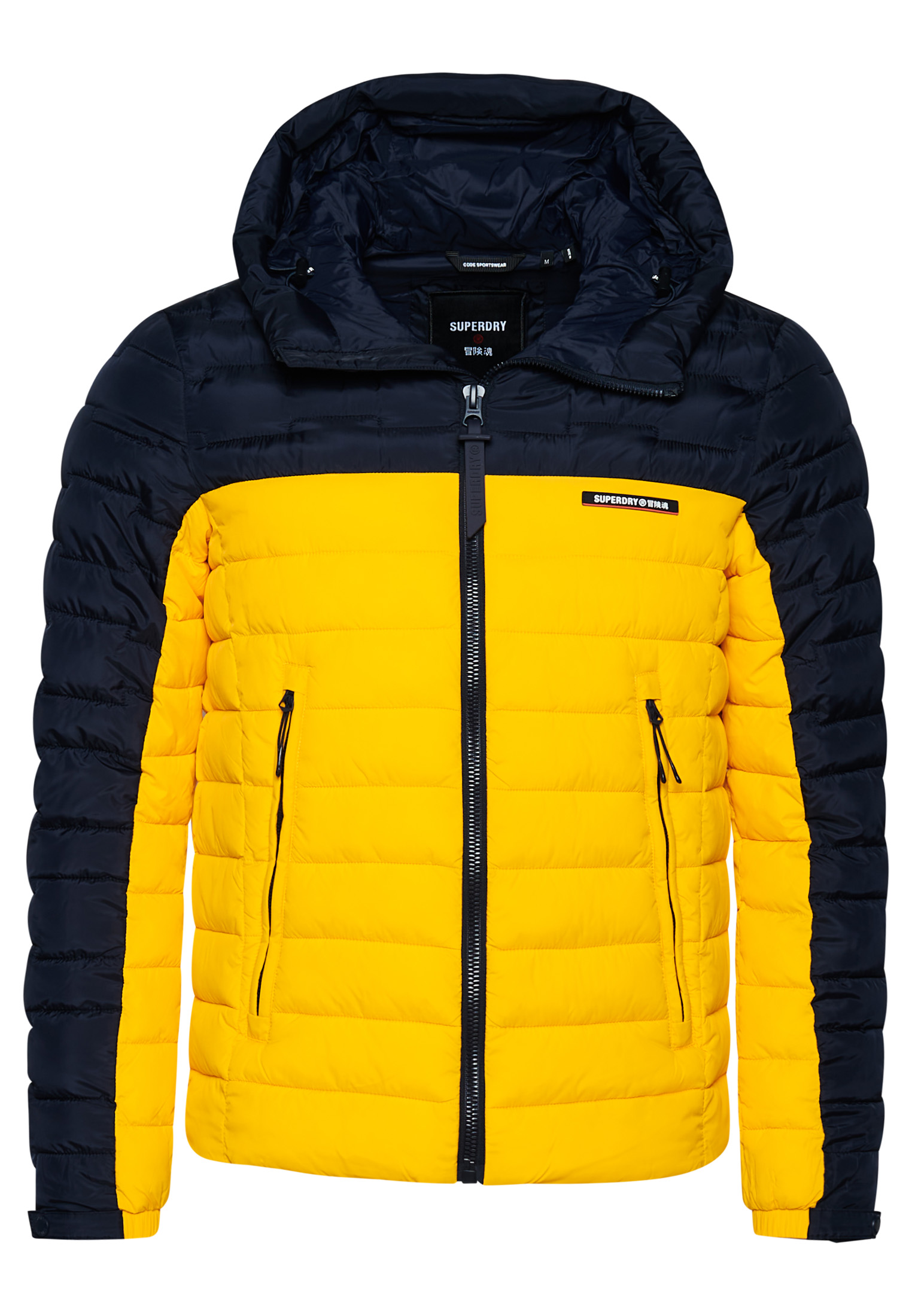 Superdry Mens Expedition Radar Quilted Mix Fuji Jacket