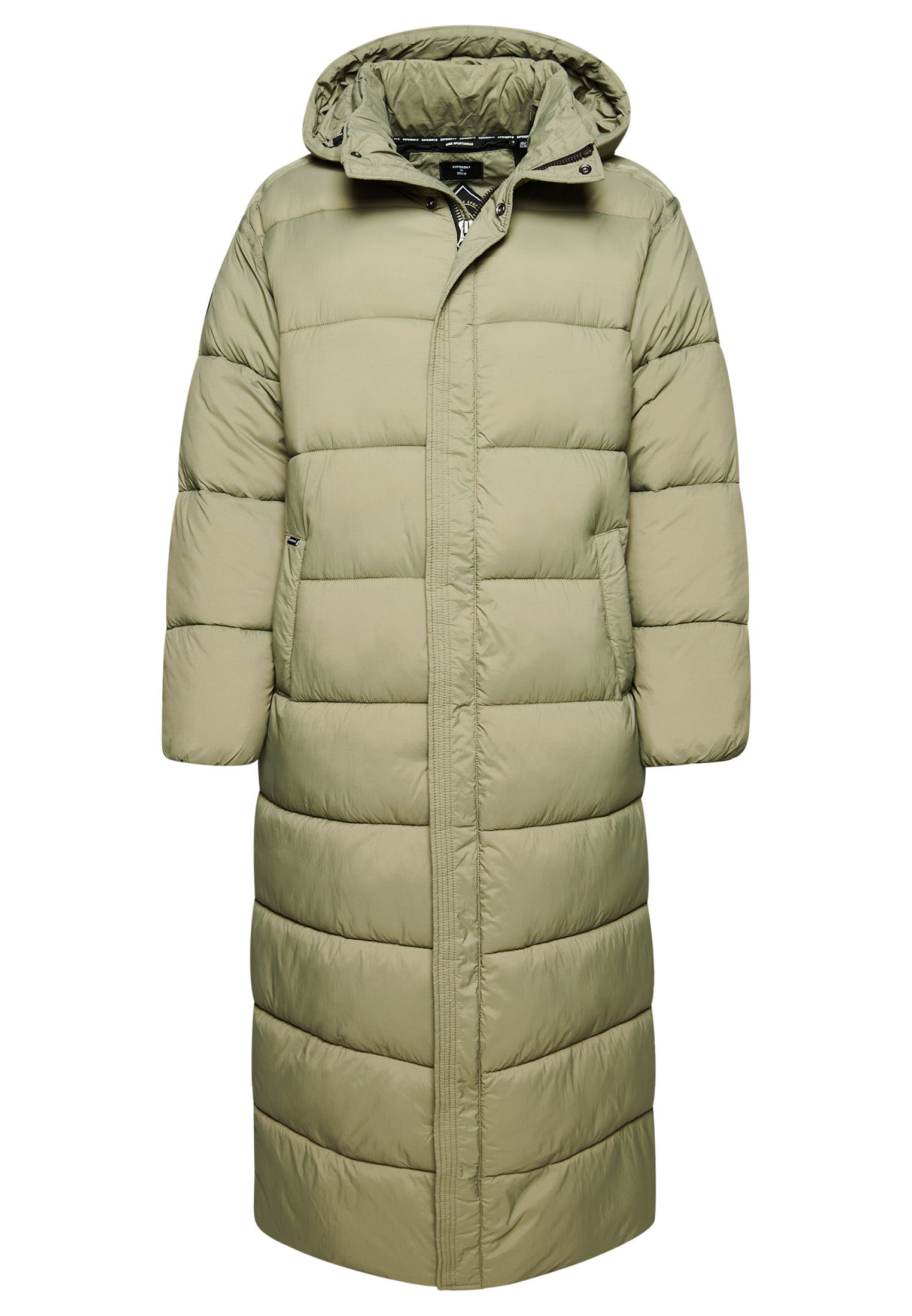 Superdry Womens Cocoon Longline Puffer Coat | eBay