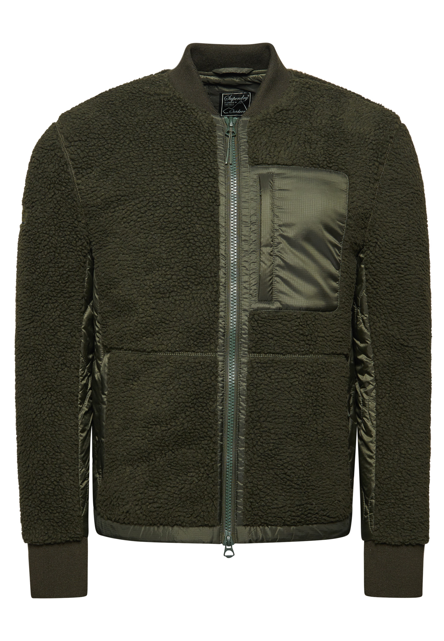 Superdry Mens Sherpa Zip Through Jacket