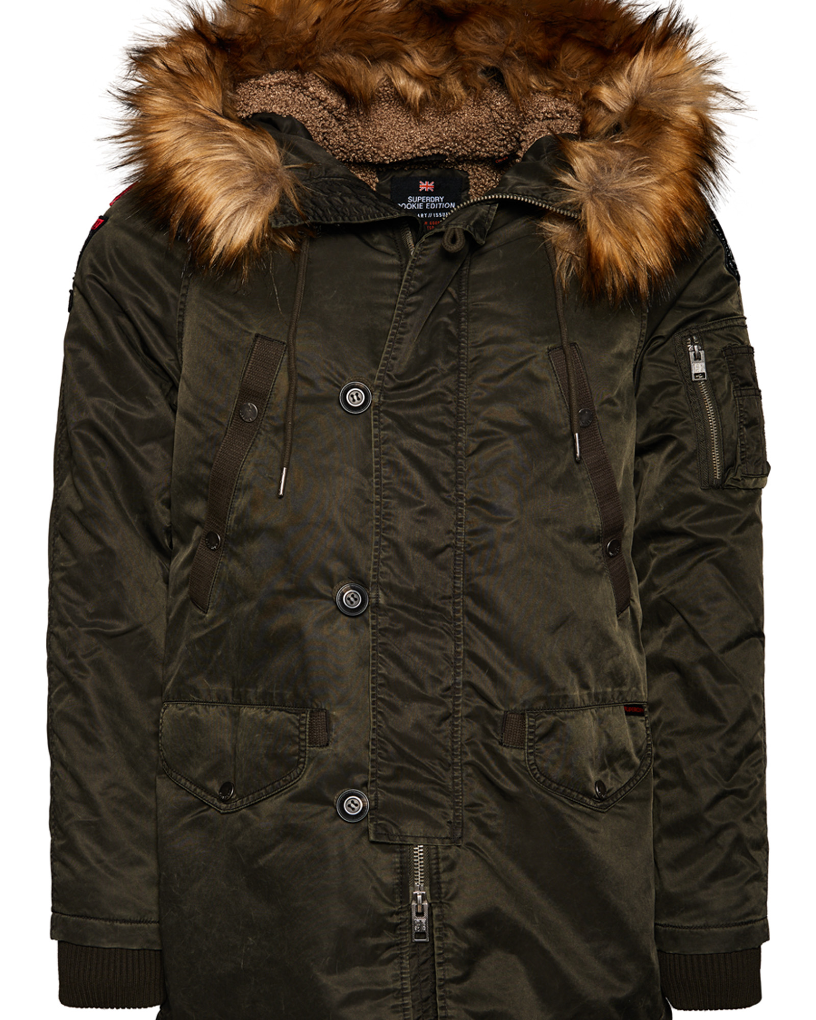 Superdry commando sale heavy parka