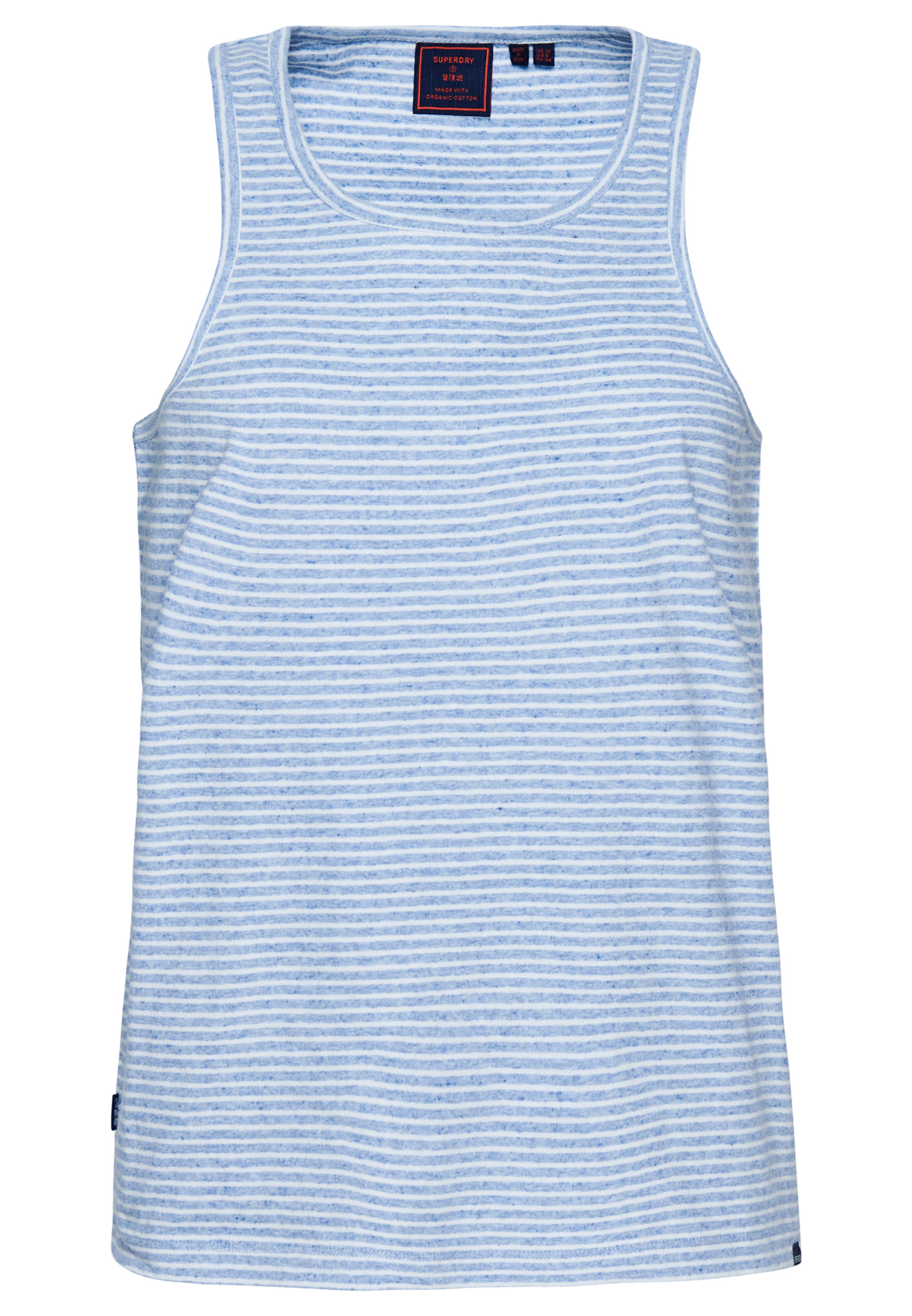 Superdry Womens Organic Cotton Vintage Logo Stripe Vest - Picture 17 of 17