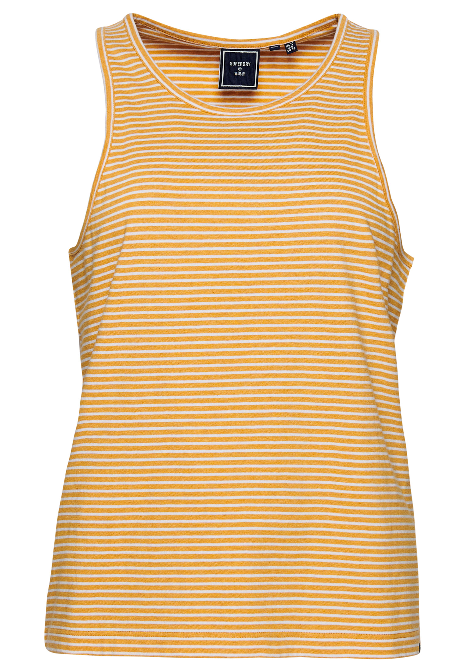 Superdry Womens Organic Cotton Vintage Logo Stripe Vest - Picture 12 of 17