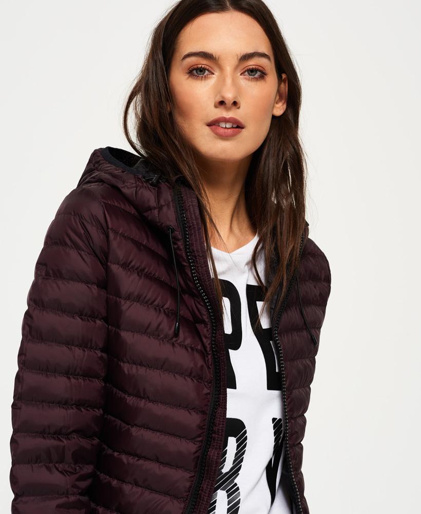 superdry womens core down jacket